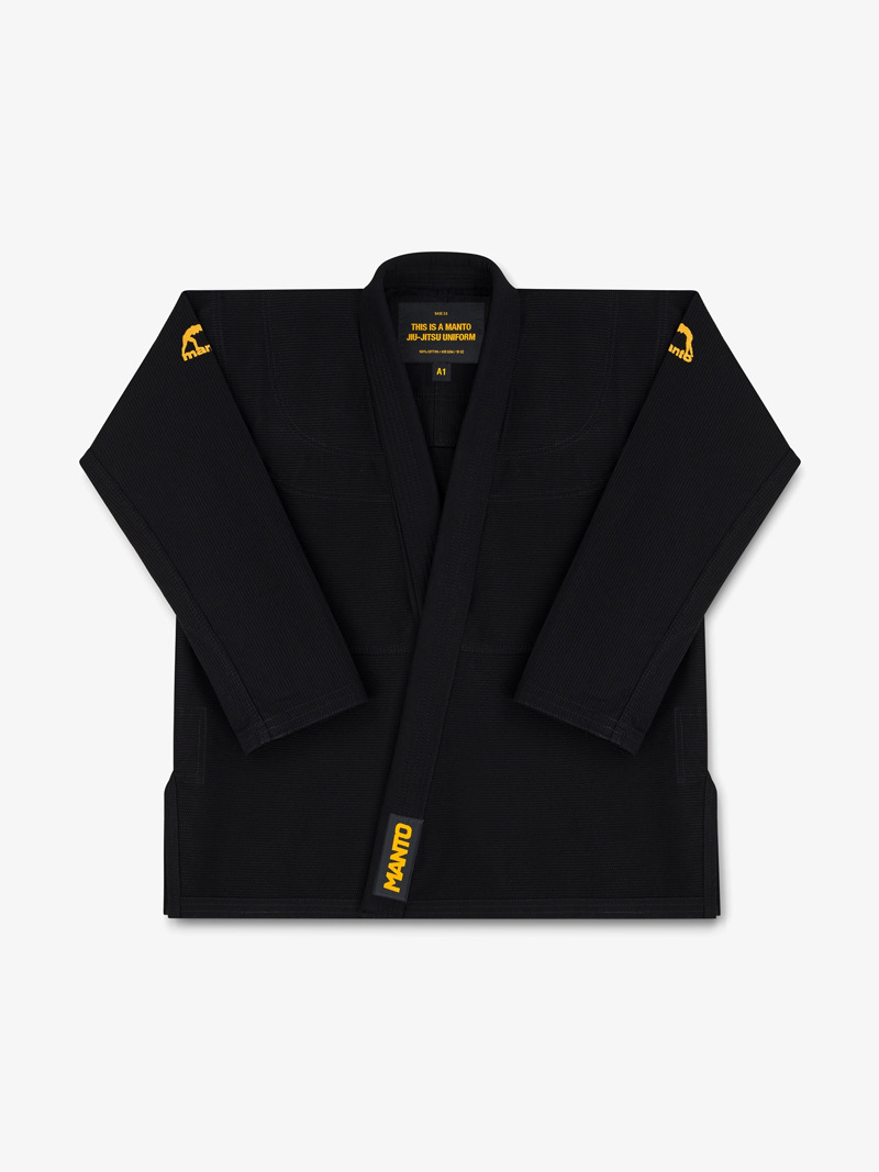 MANTO BASE 3 BJJ GI black/orange